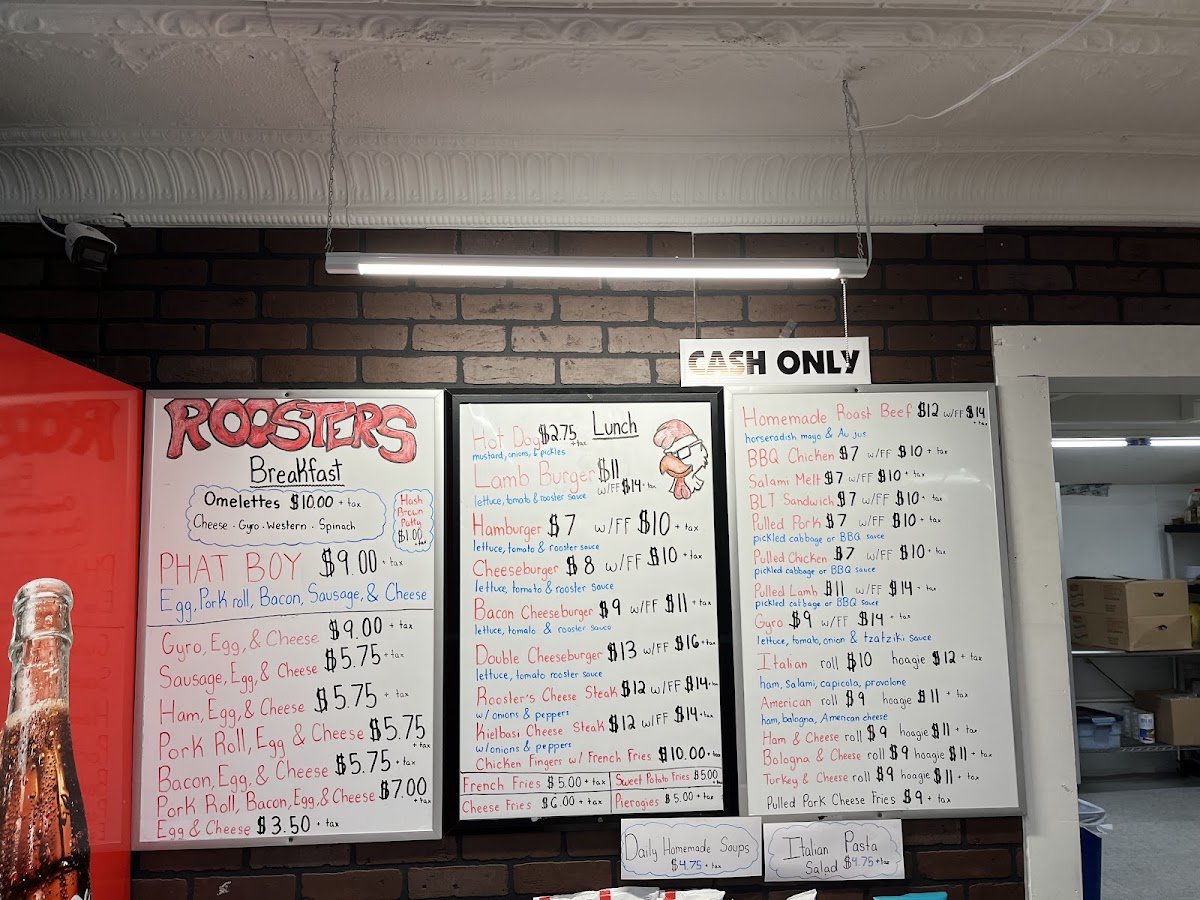 Roosters Meat Barn Photo Menu 6
