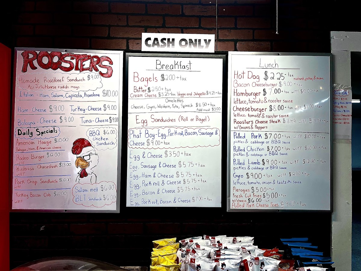 Roosters Meat Barn Photo Menu 7