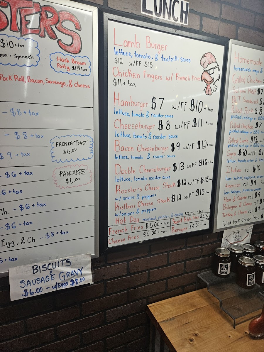 Roosters Meat Barn Photo Menu 8