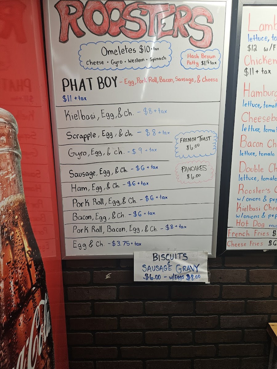 Roosters Meat Barn Photo Menu 9