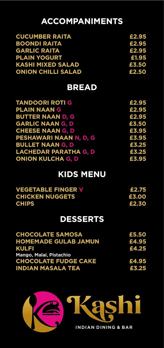 Kashi Indian Dining and Bar Photo Menu 8
