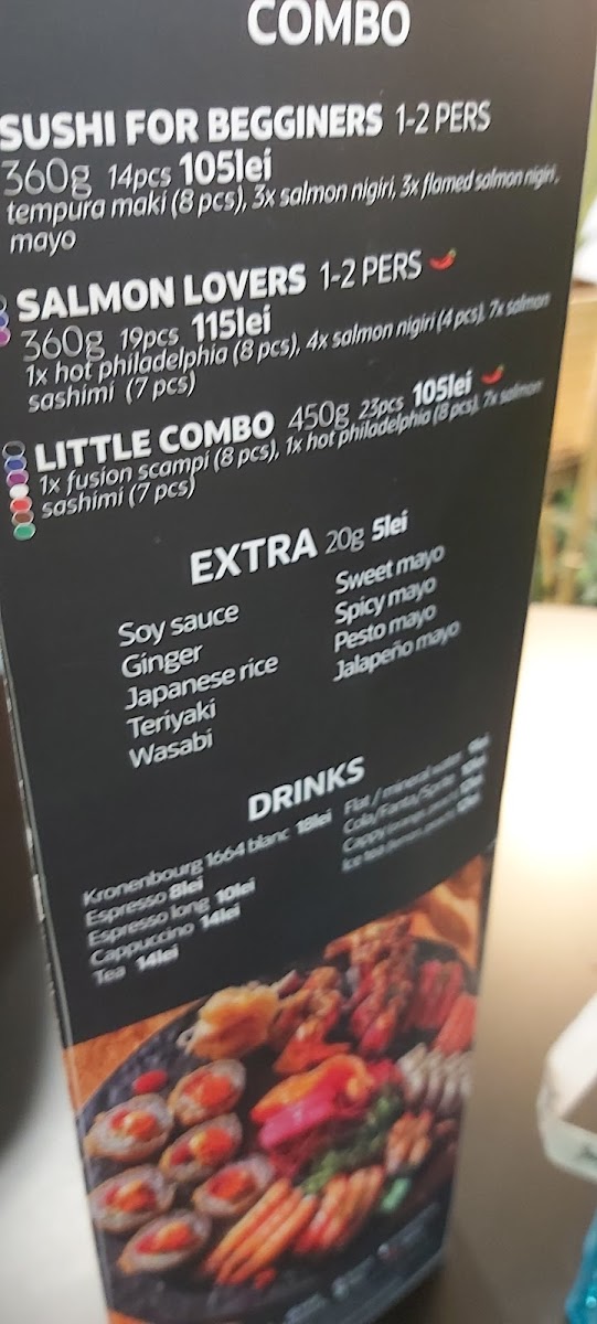 ATO Sushi Constanța Photo Menu 2