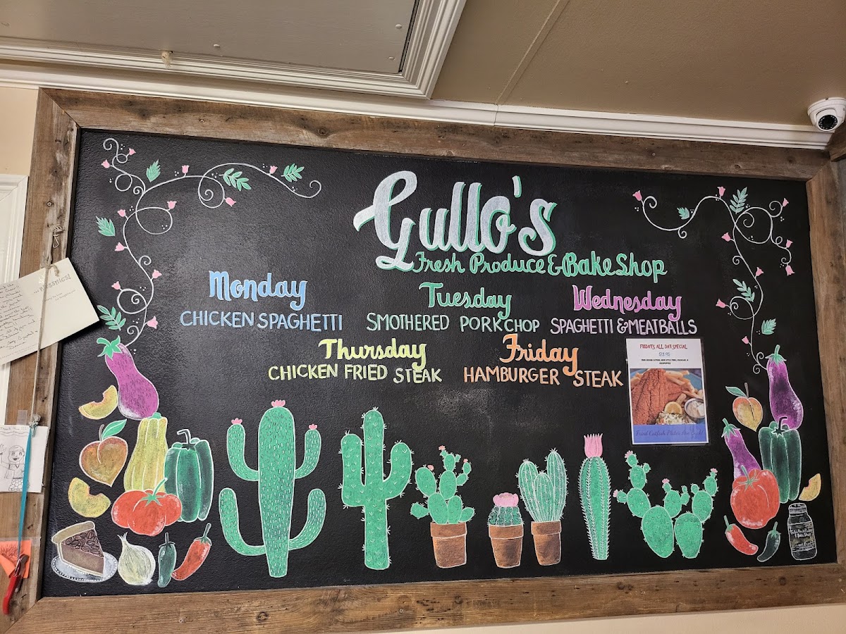 Gullos Fresh Produce Photo Menu 4