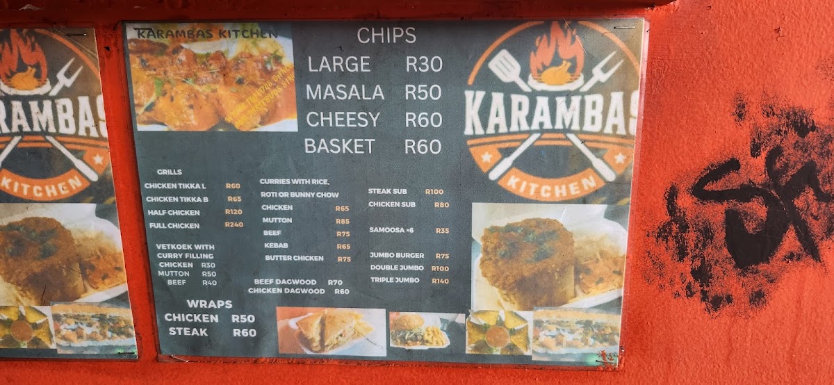 Karambas Kitchen (Halaal) Photo Menu 2