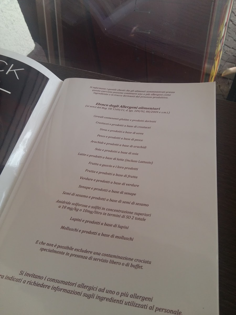 Bar San Gottardo Dongo Photo Menu 3