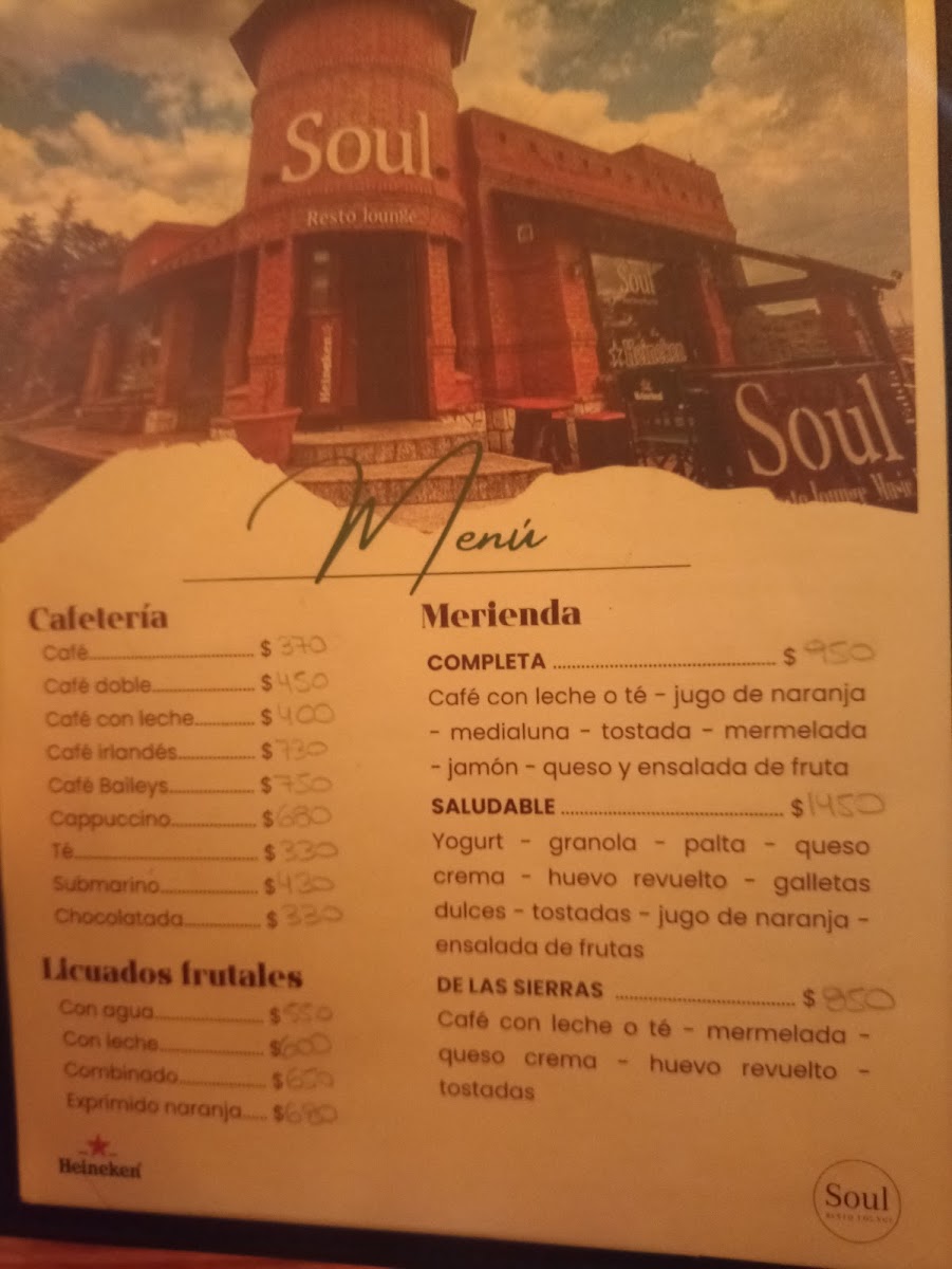 Soul Resto Bar Photo Menu 3