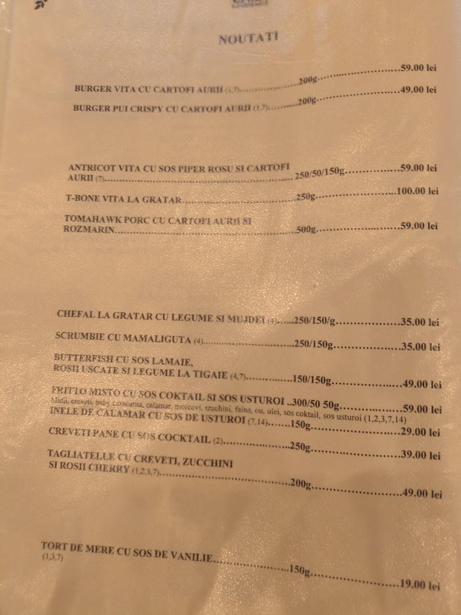 Restaurant Casa Romaneasca Photo Menu 9