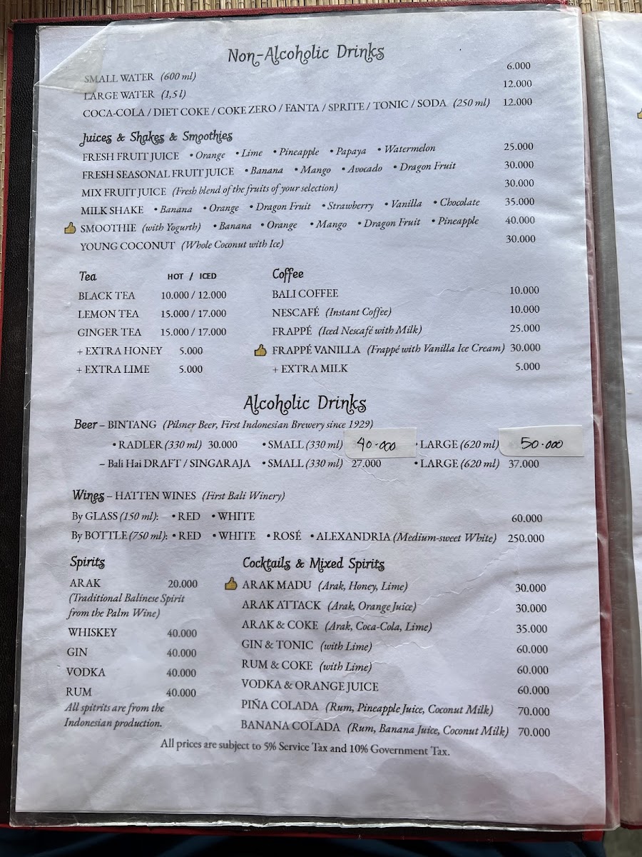 Selang Panorama Resto & Roof-top Photo Menu 1