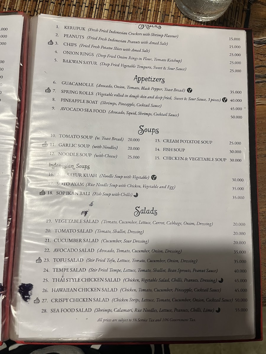 Selang Panorama Resto & Roof-top Photo Menu 10