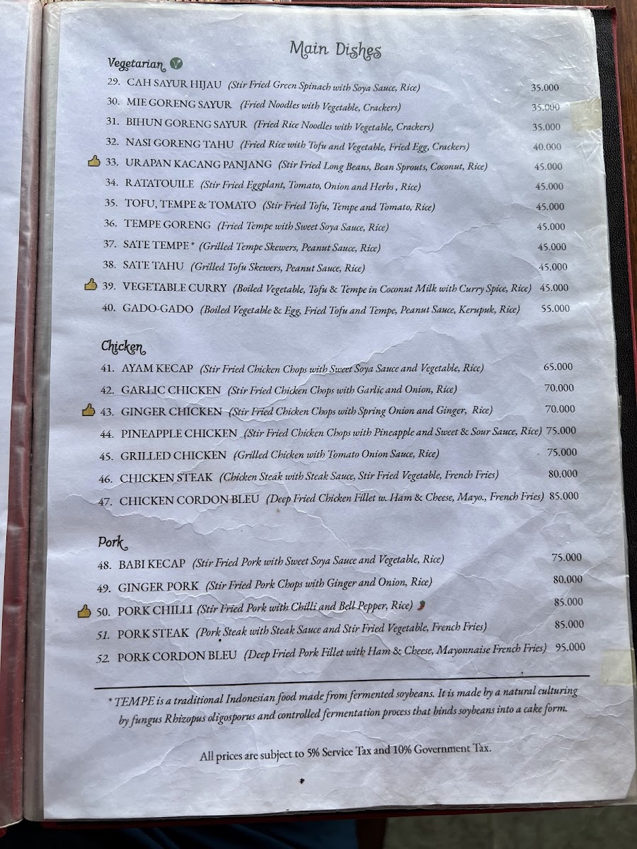 Selang Panorama Resto & Roof-top Photo Menu 2