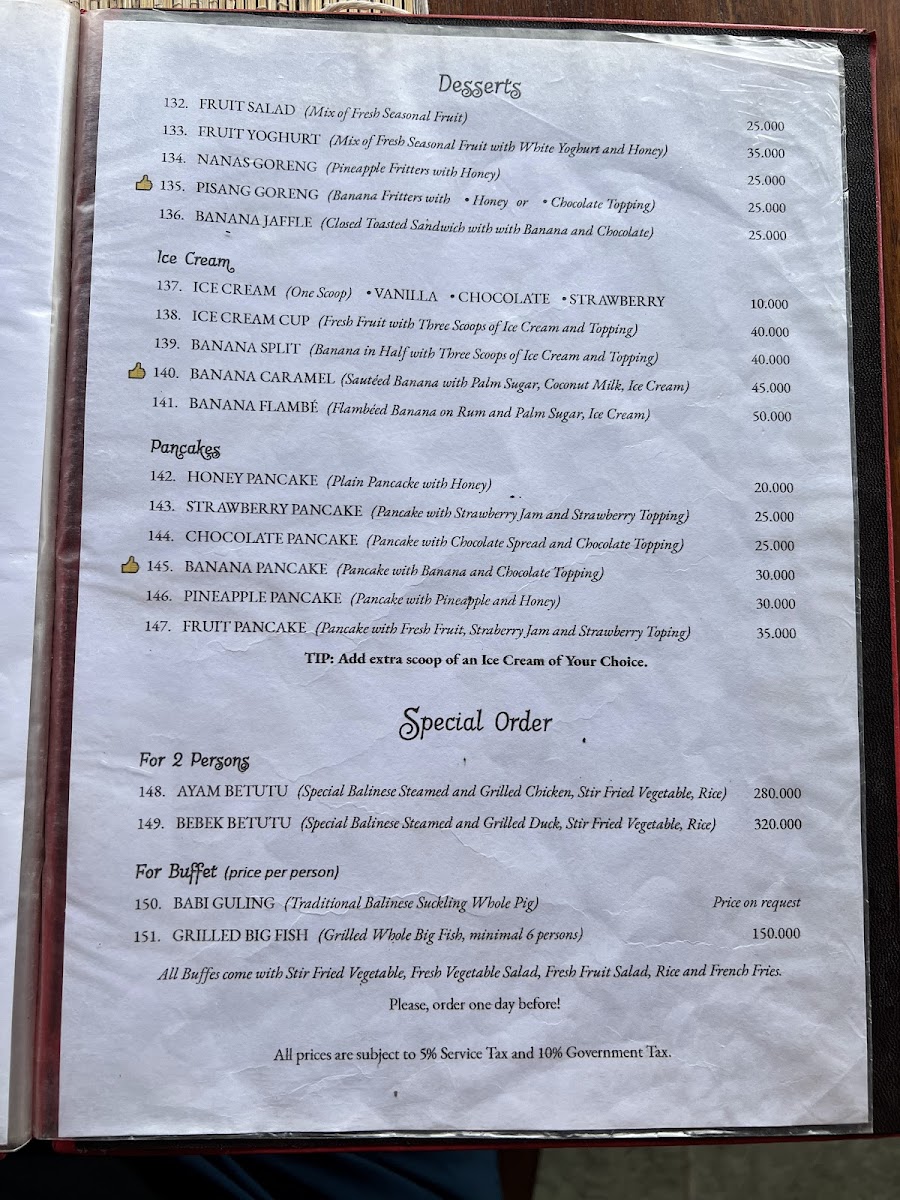 Selang Panorama Resto & Roof-top Photo Menu 3