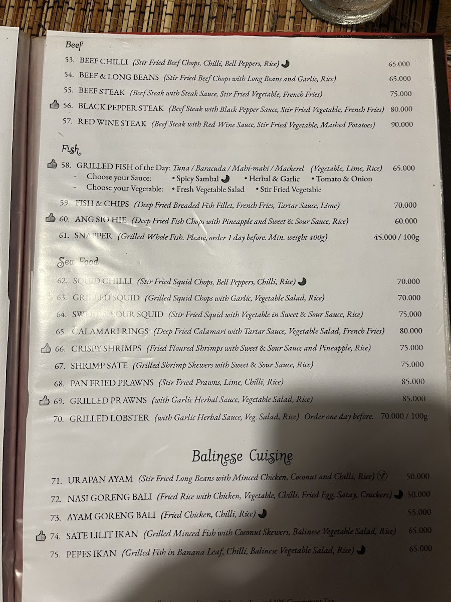 Selang Panorama Resto & Roof-top Photo Menu 5