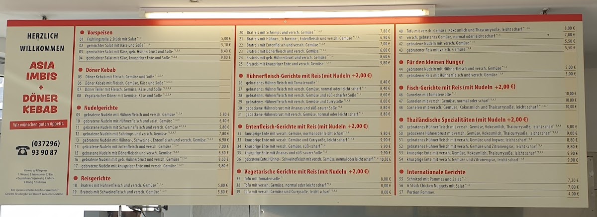 ASIA IMBISS & DONER KEBAB Photo Menu 1