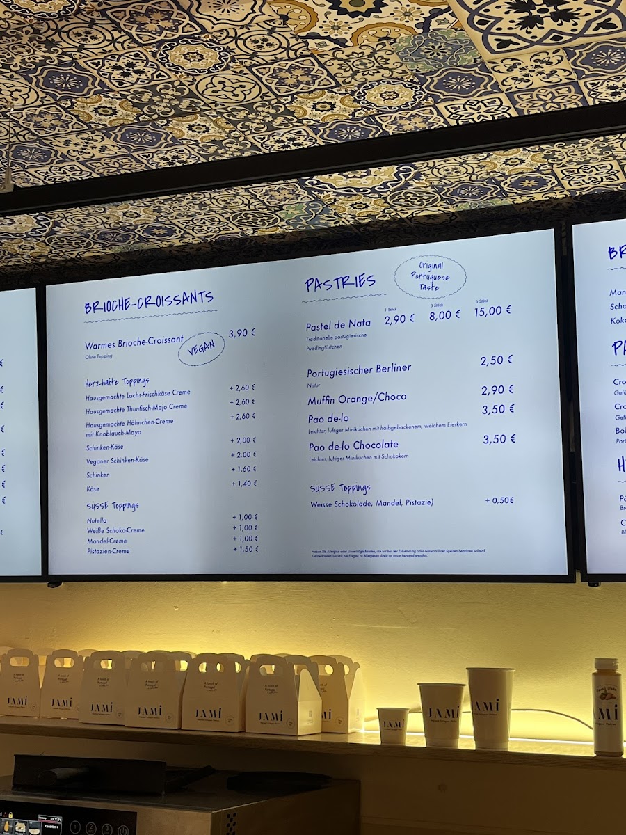 Jami Cafe Stuttgart - Portugiesische Bäckerei Photo Menu 6