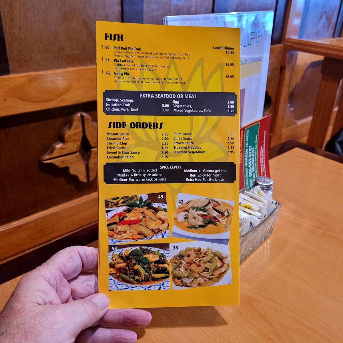 Amarin Thai Cuisine Photo Menu 1