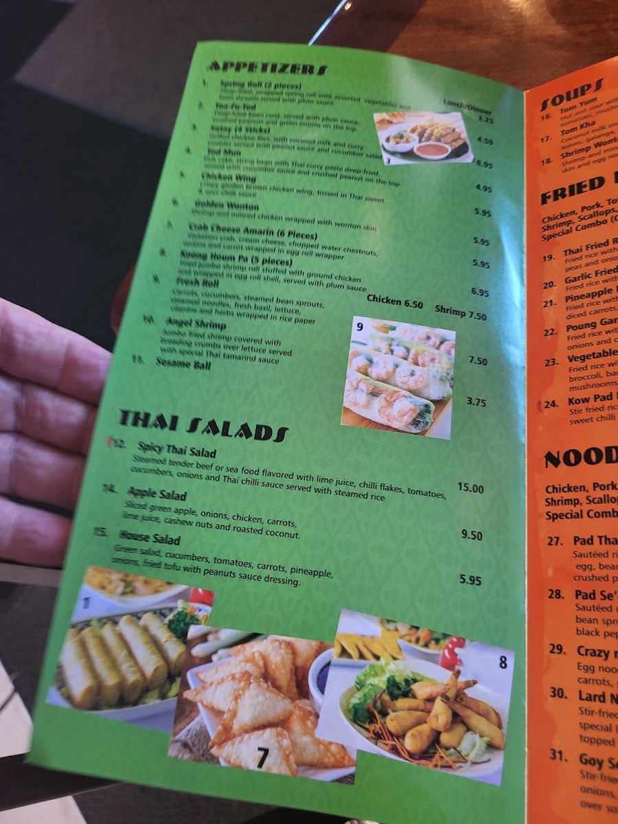Amarin Thai Cuisine Photo Menu 5