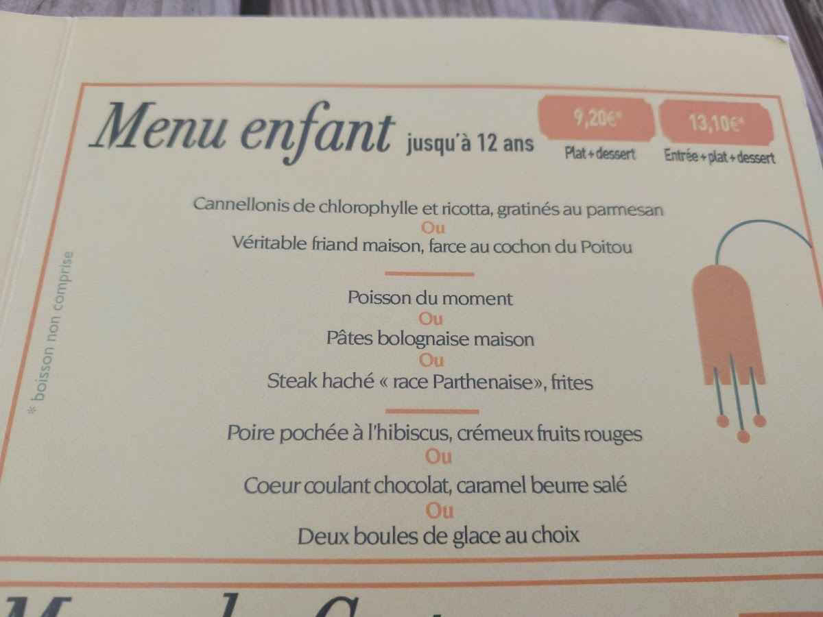 Restaurant Le Binjamin Photo Menu 5