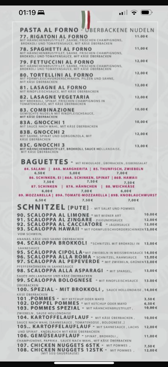 Pizzeria Valencia Photo Menu 2