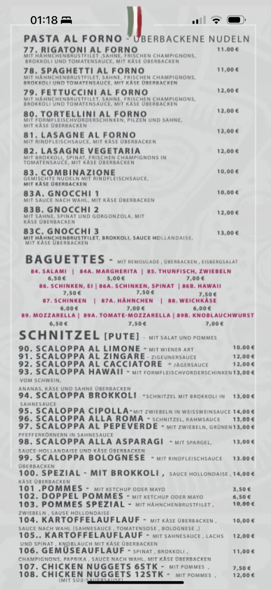 Pizzeria Valencia Photo Menu 3