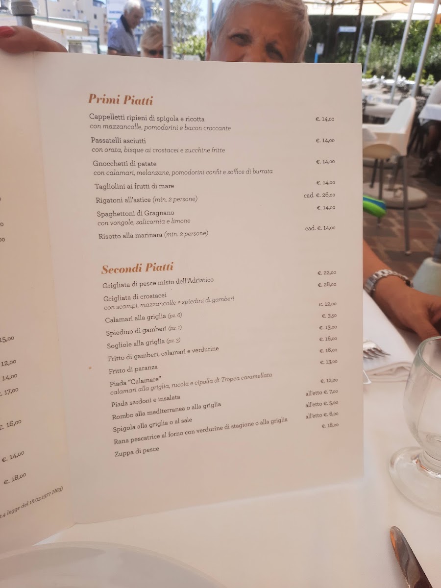 Ristorante Marittimo Dalla Betta Photo Menu 3