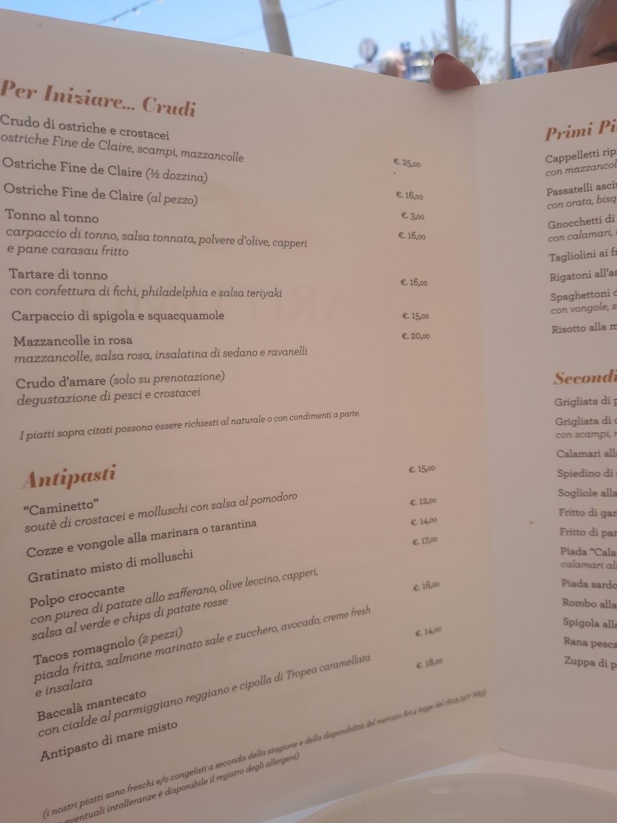 Ristorante Marittimo Dalla Betta Photo Menu 9