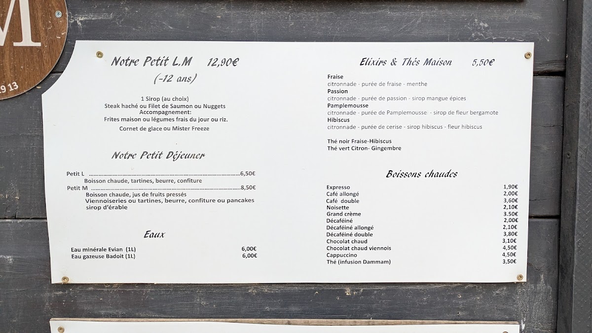 LM Mourillon (la Marguerite) Photo Menu 7