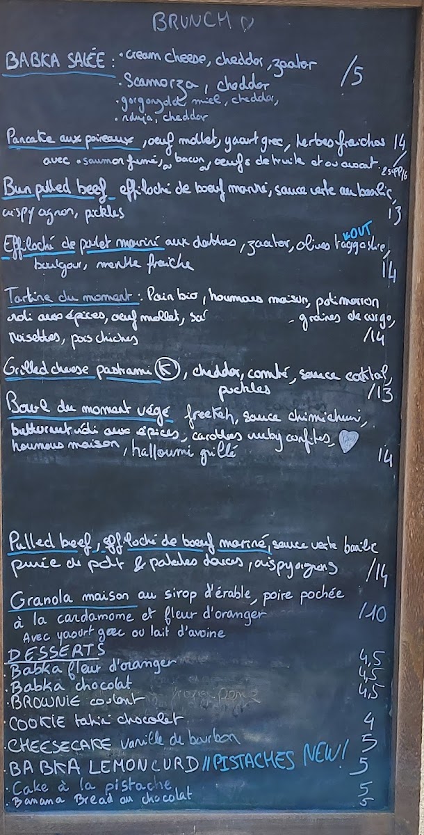 JOA - Café et Cantine Gourmande Photo Menu 2