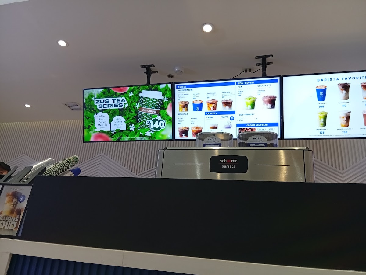ZUS Coffee - SM City BF Paranaque Mall Photo Menu 2