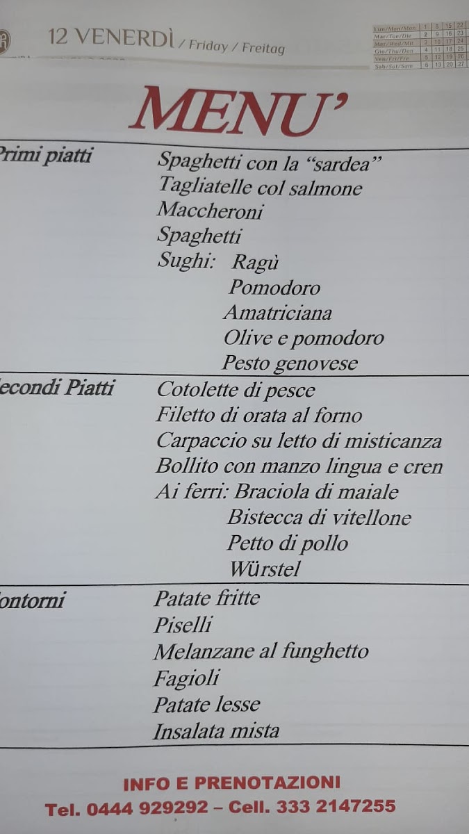 Trattoria Laghetto Photo Menu 6