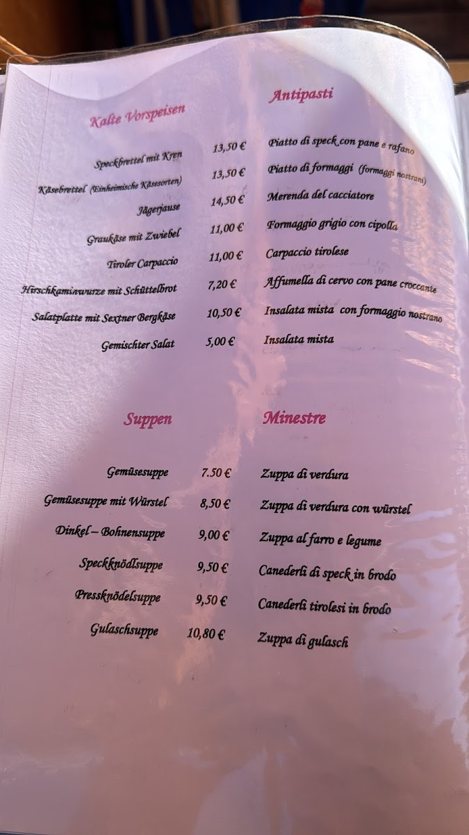 Baita del cacciatore Photo Menu 4