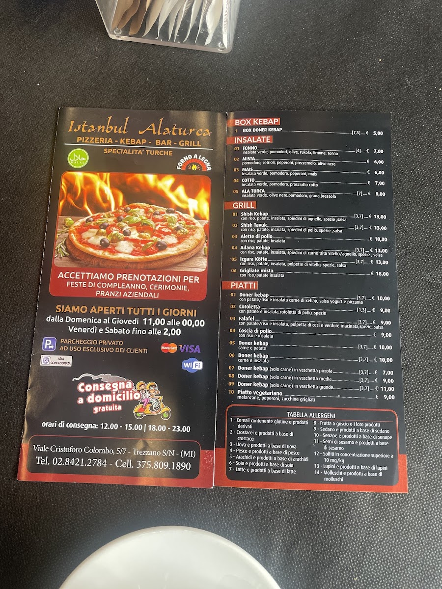 İstanbul Alaturca Photo Menu 1