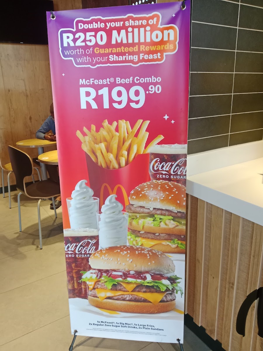 McDonald's Koeberg Road Drive-Thru Photo Menu 3