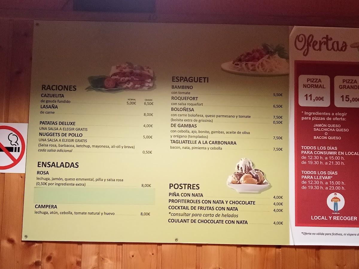 Restaurante Pizza Va Photo Menu 9