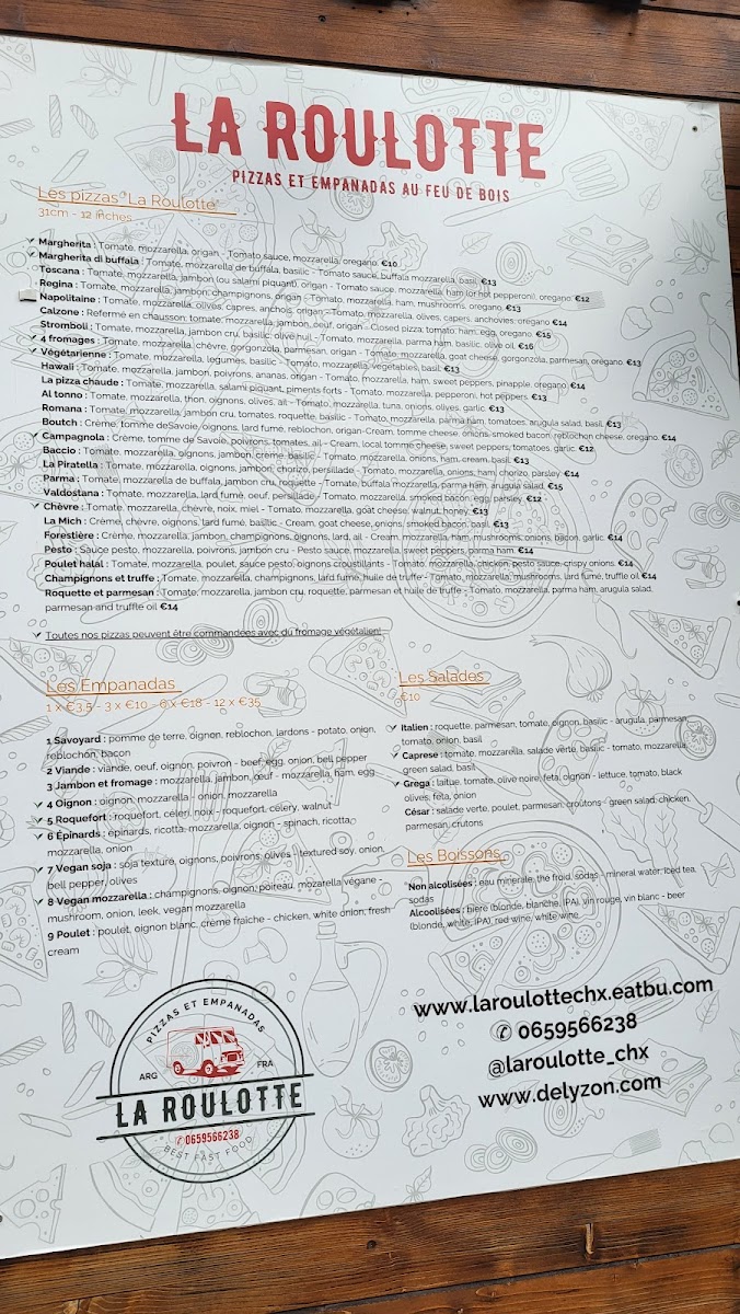 La Roulotte Photo Menu 1