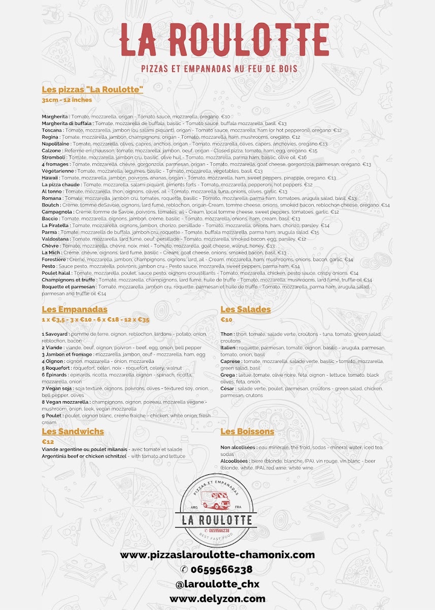 La Roulotte Photo Menu 3