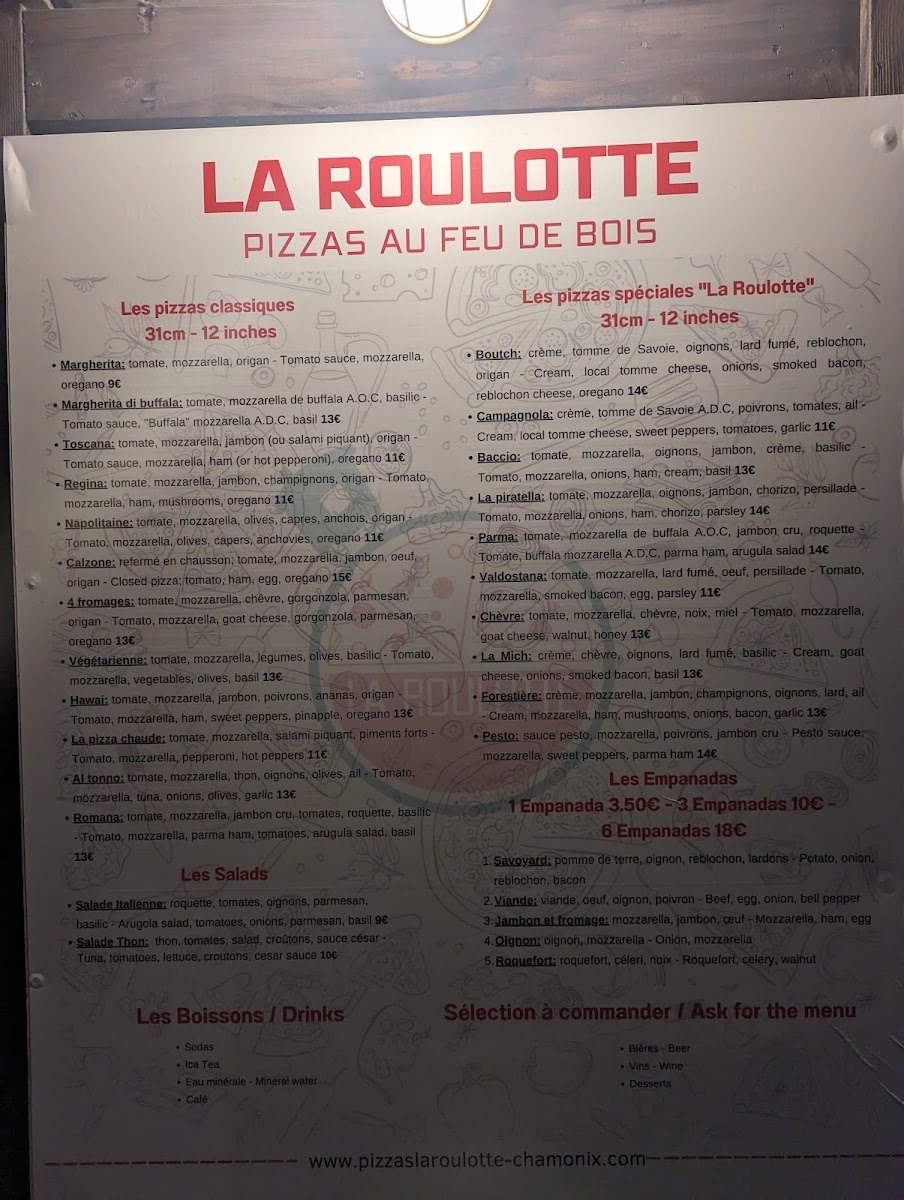 La Roulotte Photo Menu 4