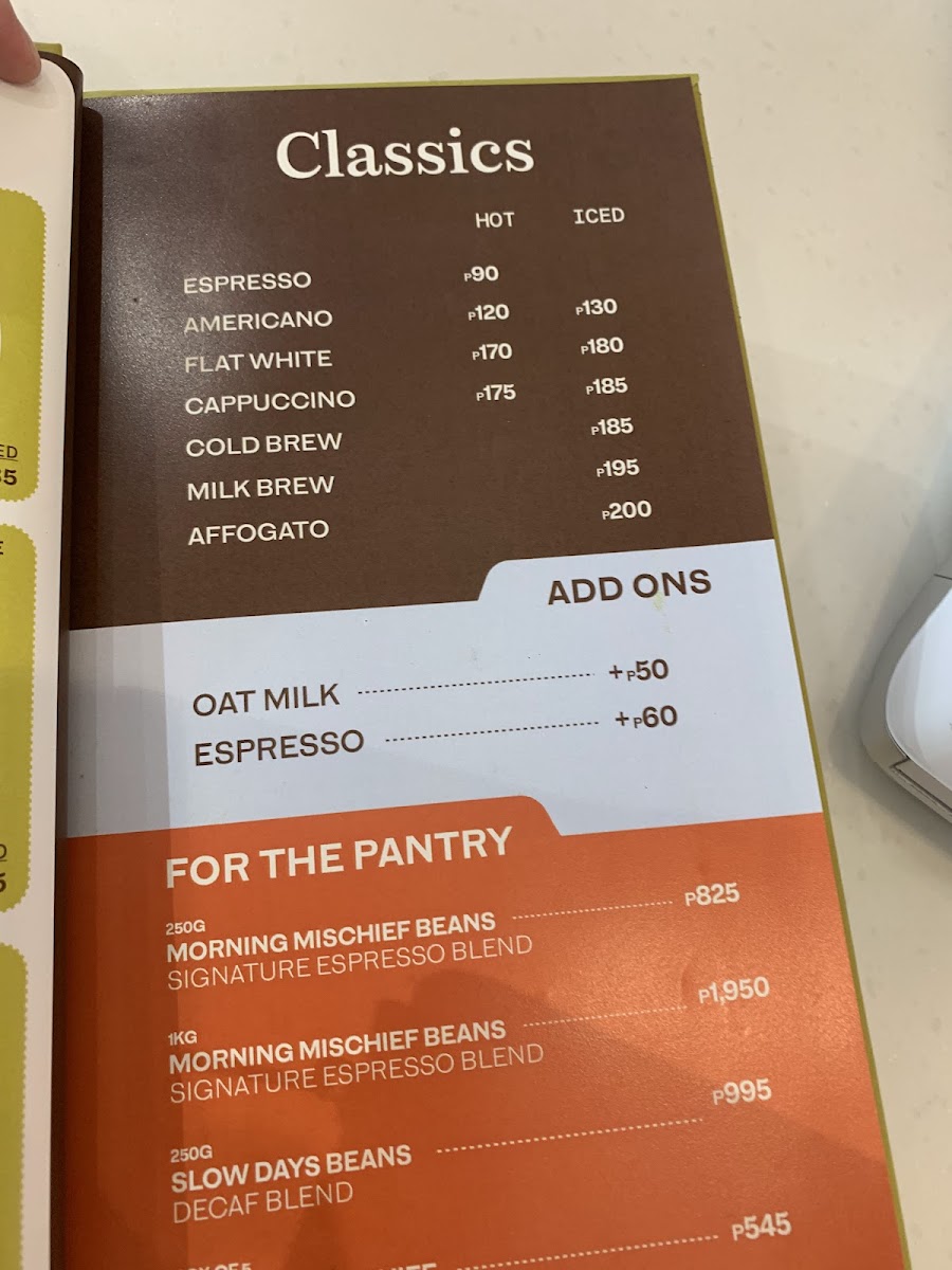 Cooper's Coffee Haus - OneAyala Photo Menu 3
