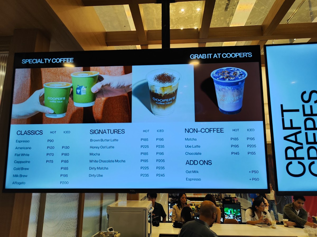 Cooper's Coffee Haus - OneAyala Photo Menu 8