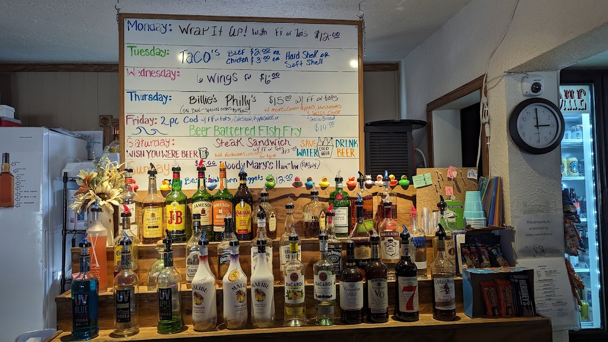 Showboat Burgers and Beer Photo Menu 1