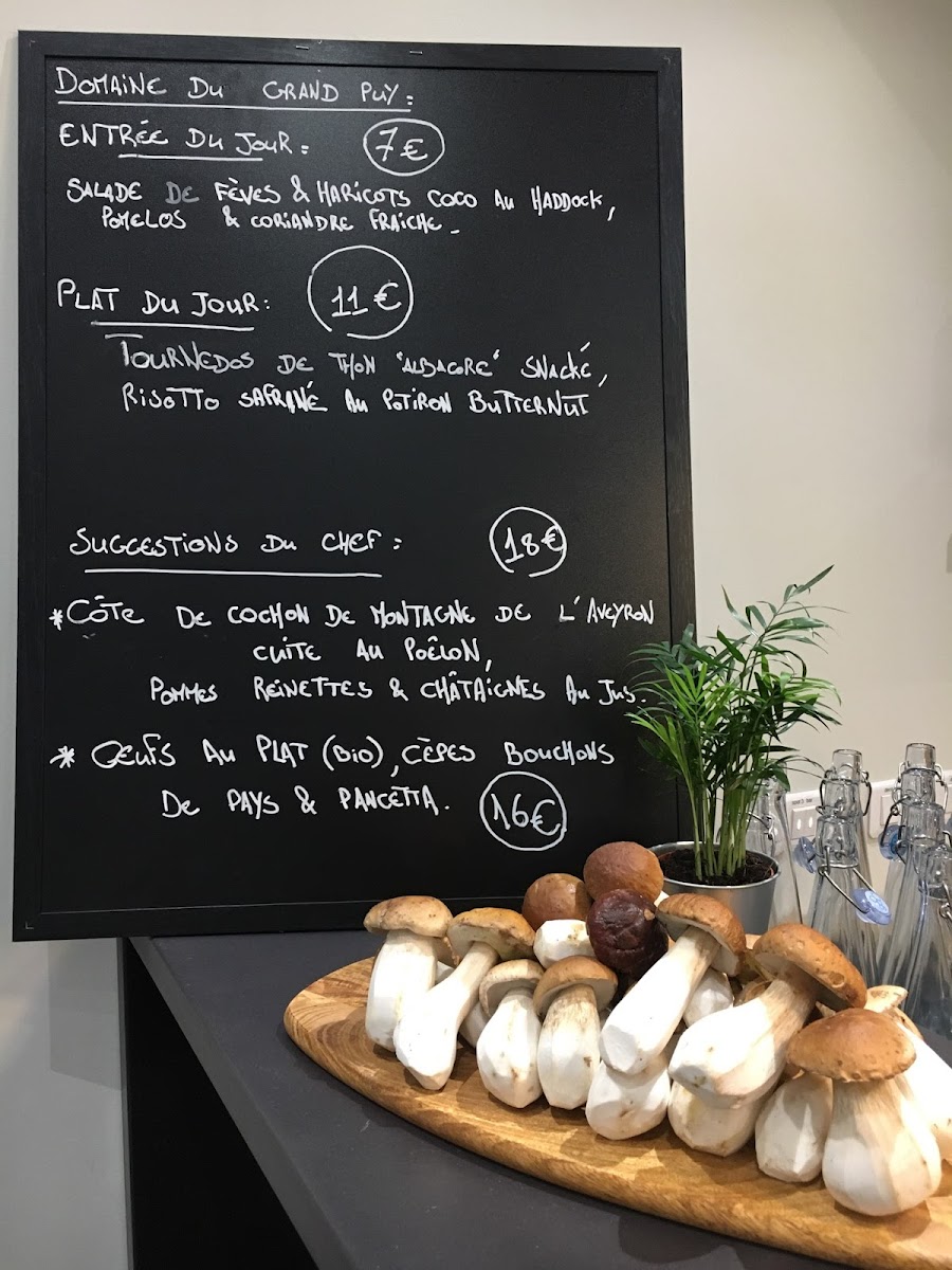Le Domaine Du Grand Puy Photo Menu 8