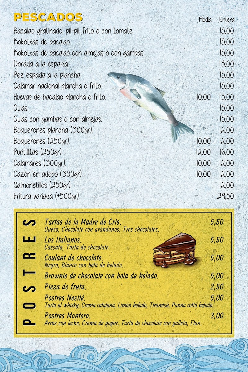 El Caladero Photo Menu 3