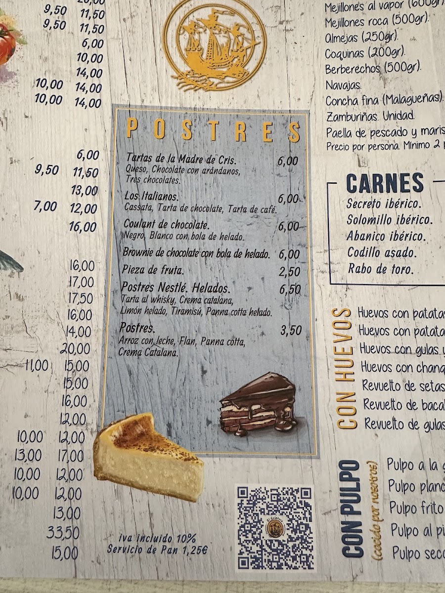 El Caladero Photo Menu 7