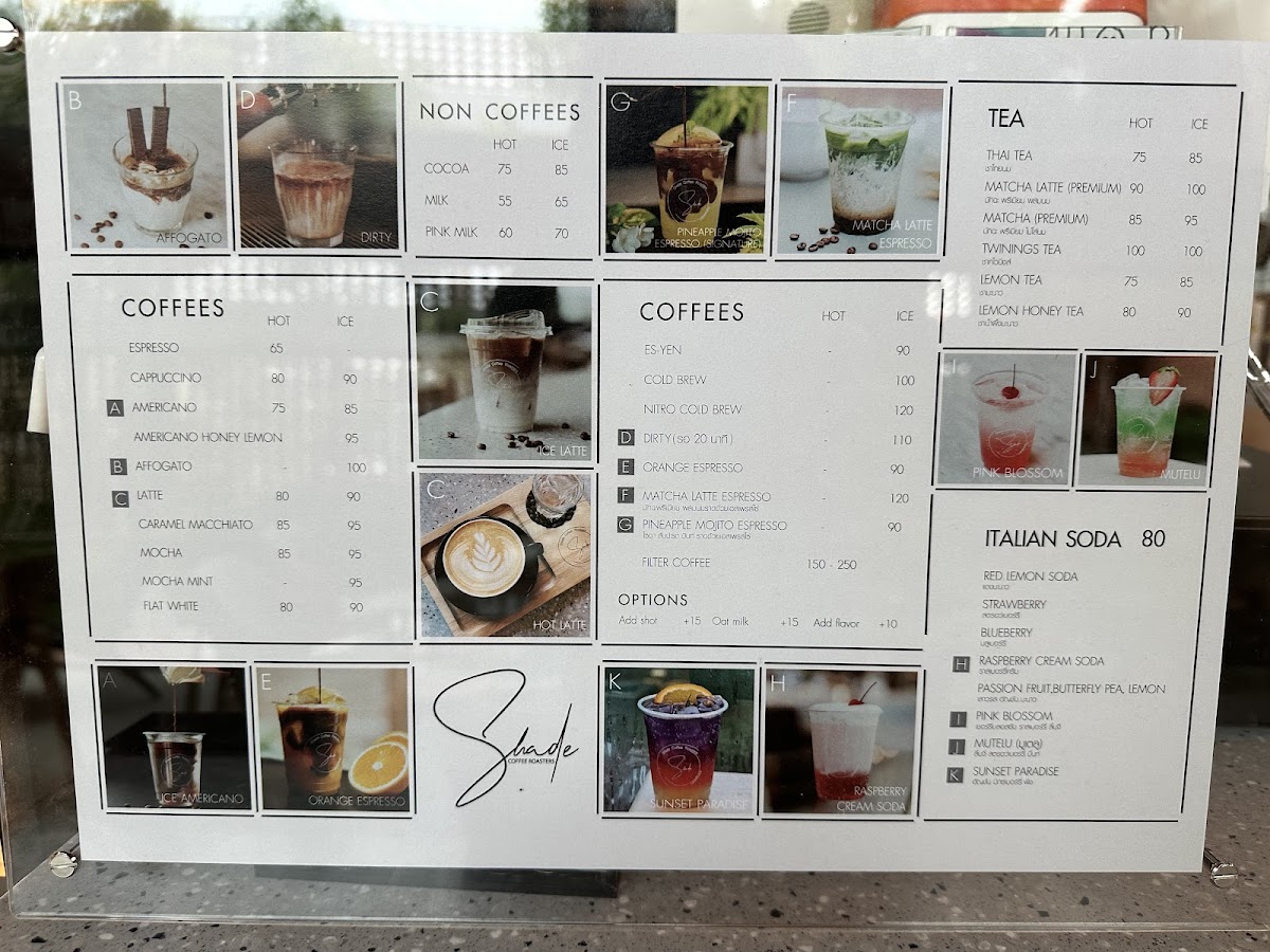 Shade coffee roasters Photo Menu 6