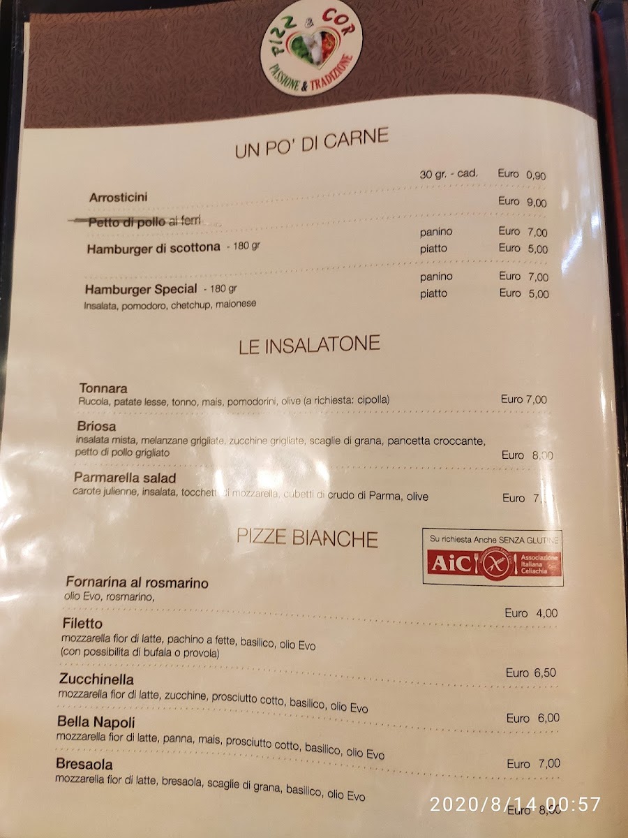 Pizza & Cor Mosciano Sant'Angelo Photo Menu 1