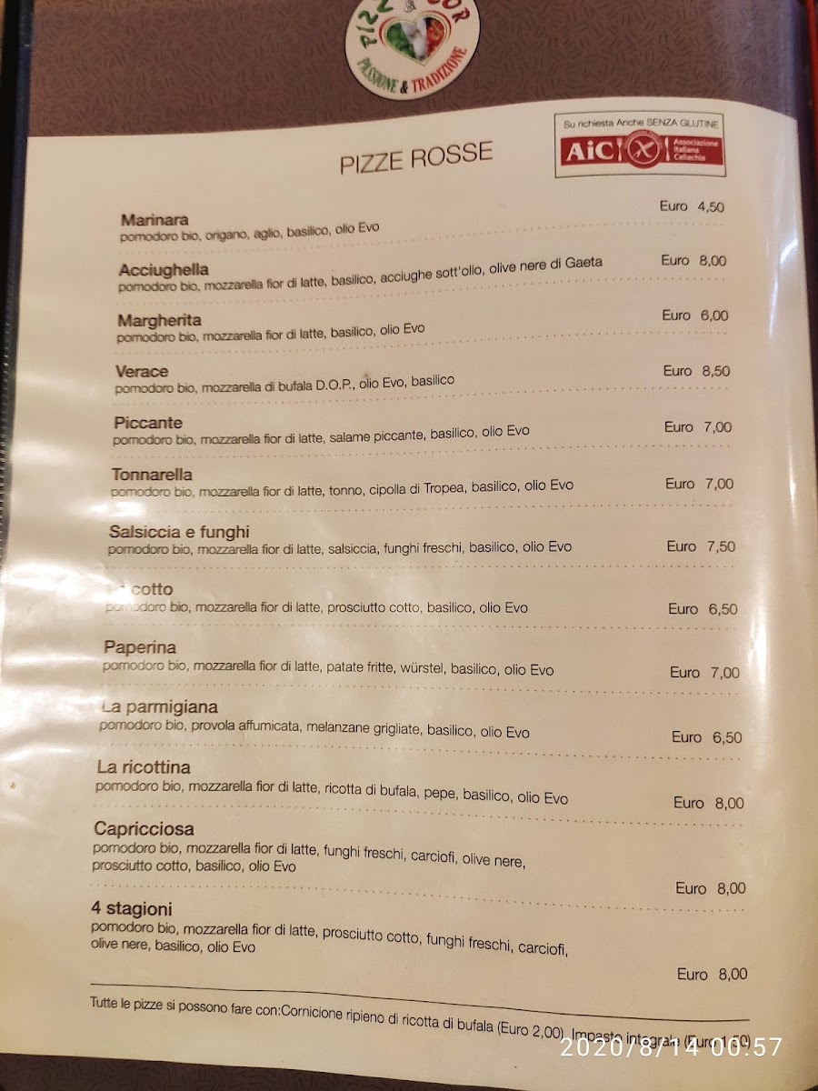 Pizza & Cor Mosciano Sant'Angelo Photo Menu 4