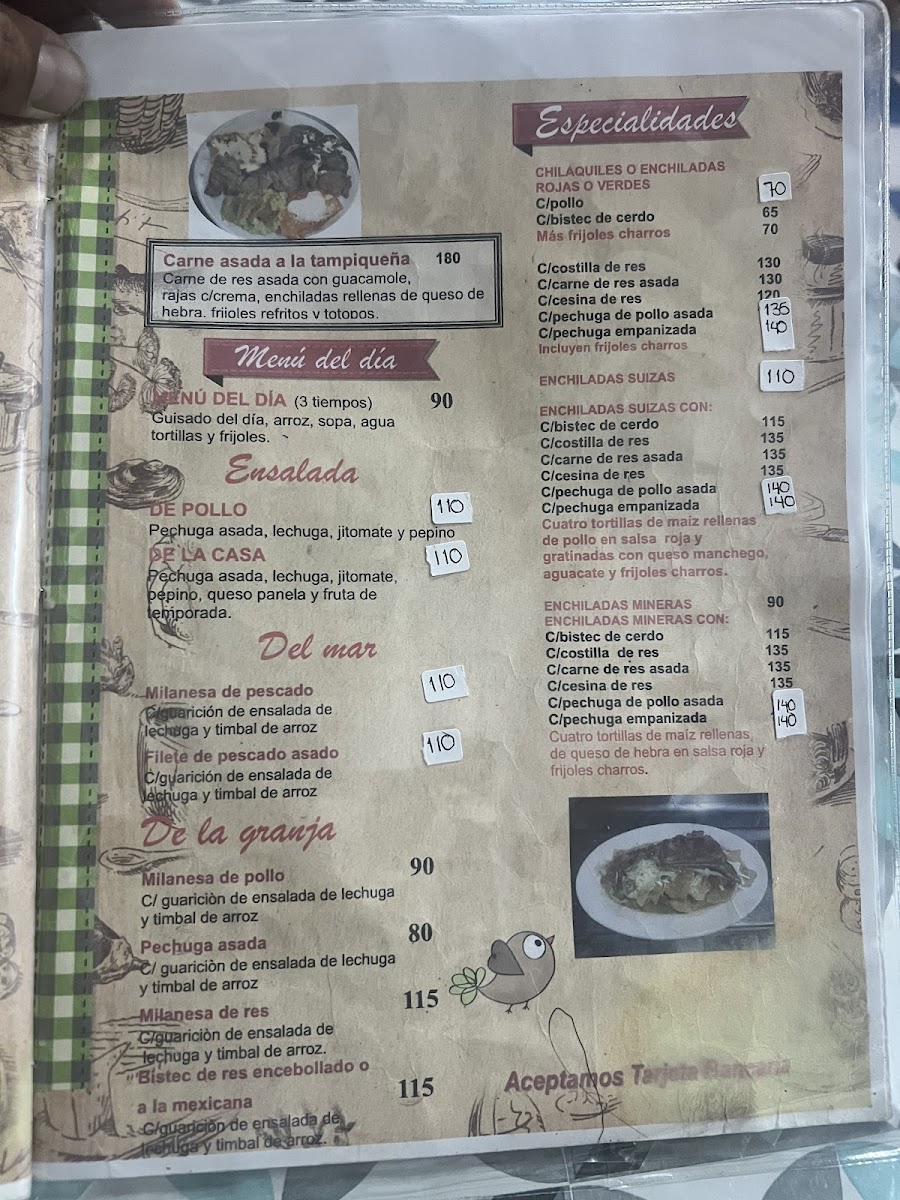 EL ITACATE MINERO Photo Menu 2