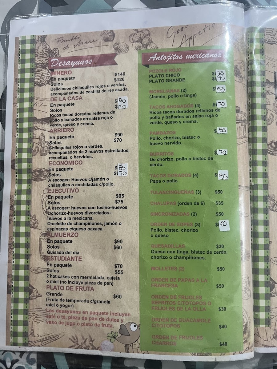 EL ITACATE MINERO Photo Menu 3