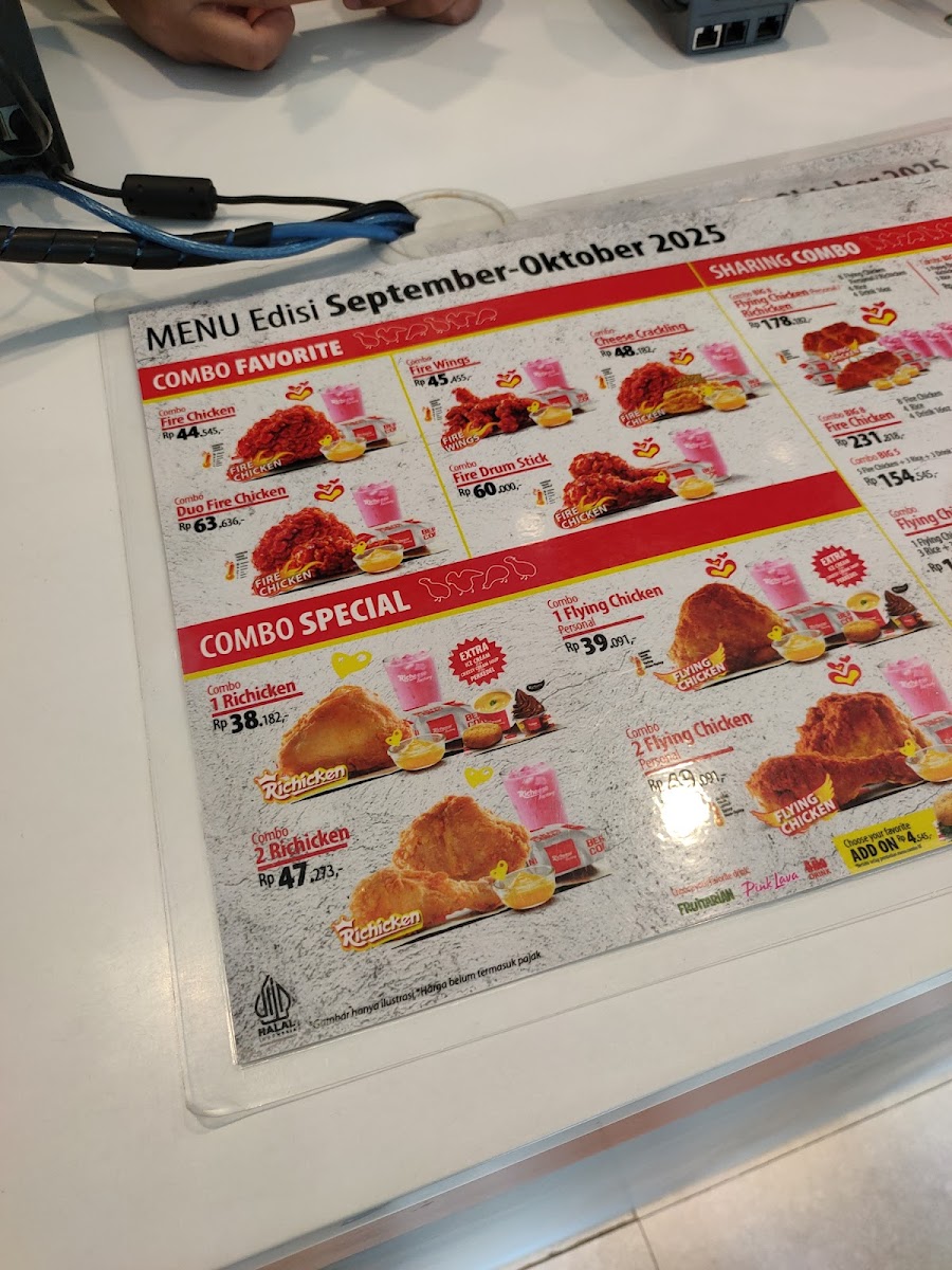 Richeese Factory Wiyung Photo Menu 8