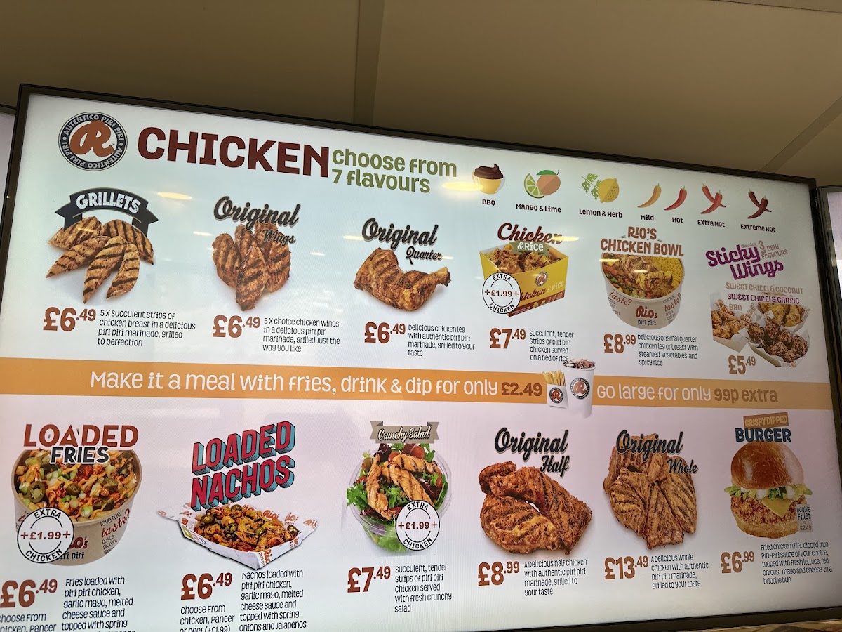 Rio's Piri Piri Tooting Bec Photo Menu 5