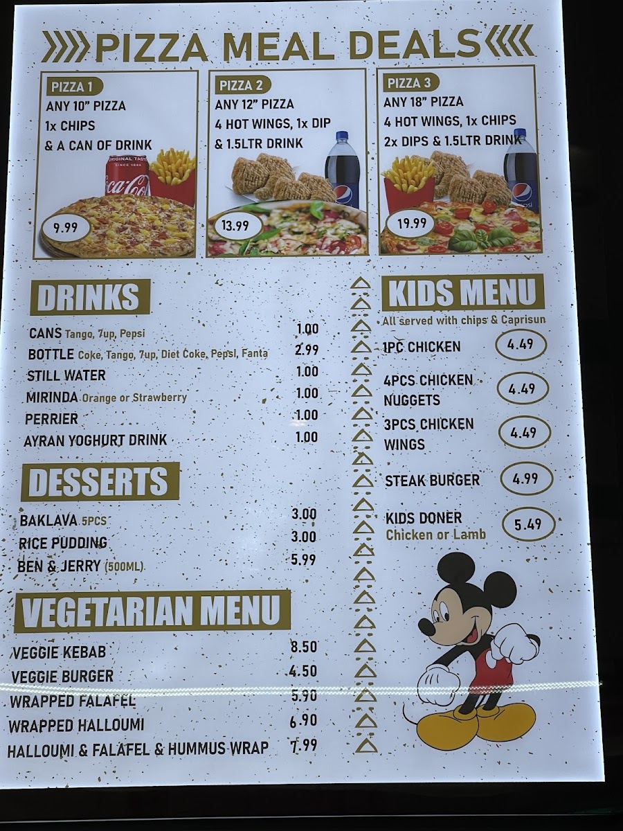 Just Chicken & Kebabs Photo Menu 2